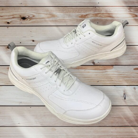 ROCKPORT Walkability Shock Absorbing MEMORY FOAM Cushioning Walking Dad Shoes 12 - Picture 1 of 11